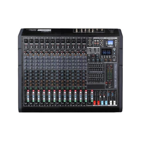 Simulated mixing console DIVE-14FX