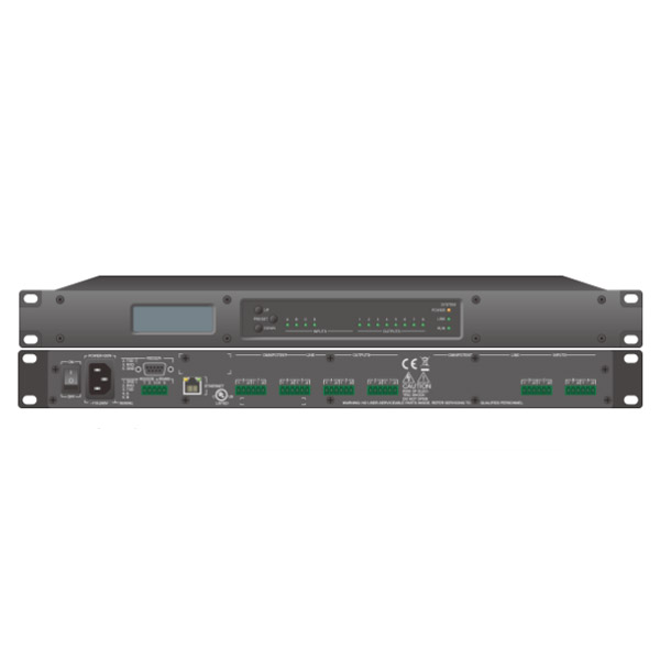 4 * 8 Digital Audio Processor (Network Edition) Prism NX 4x8