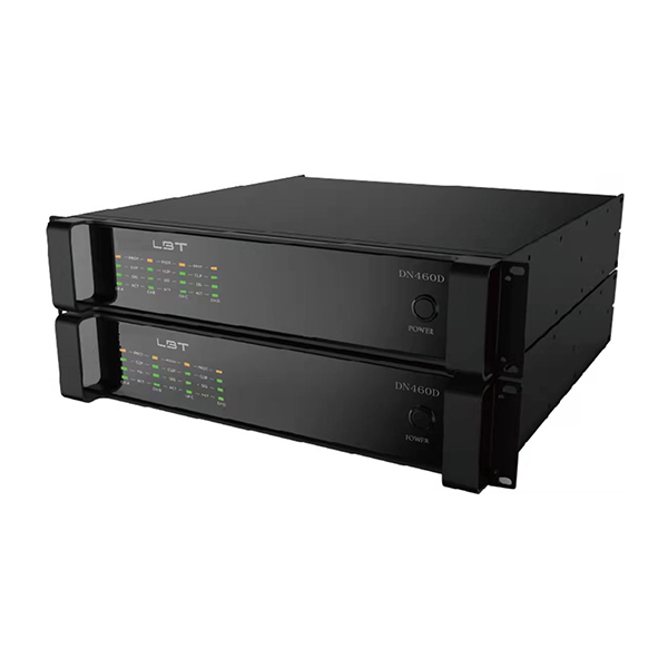 Four channel DSP digital power amplifier (Dante version) DN460D